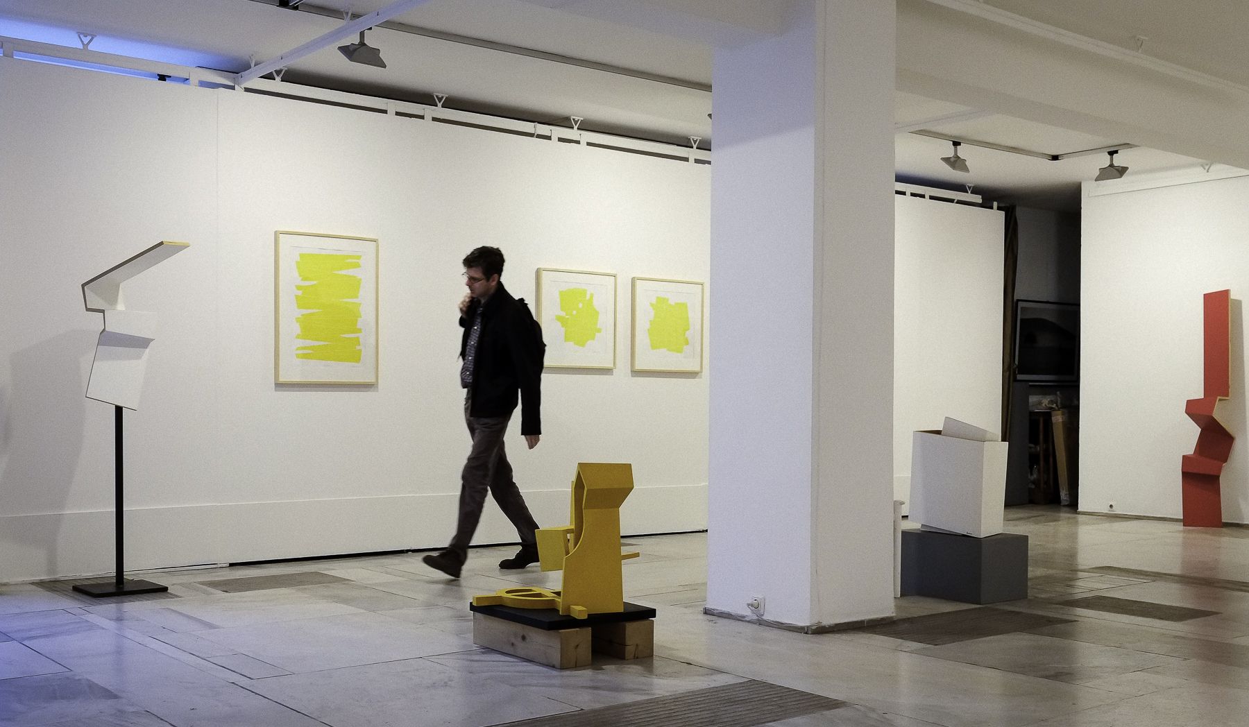 exposition des sculptures contemporaines de Marc Raymond sculpteur suisse