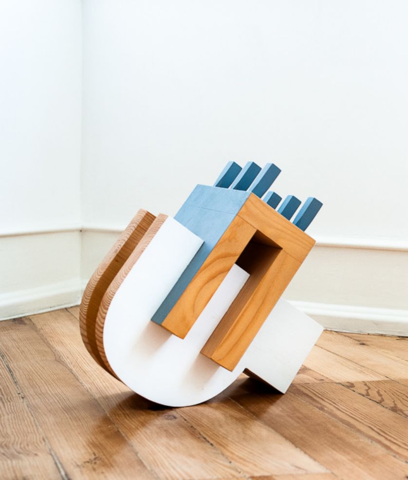 sculpture abstraite du sculpteur suisse Marc Raymond