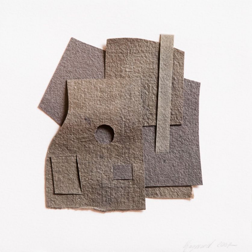 Oeuvre sur papier de Marc Raymond sculpteur suisse
