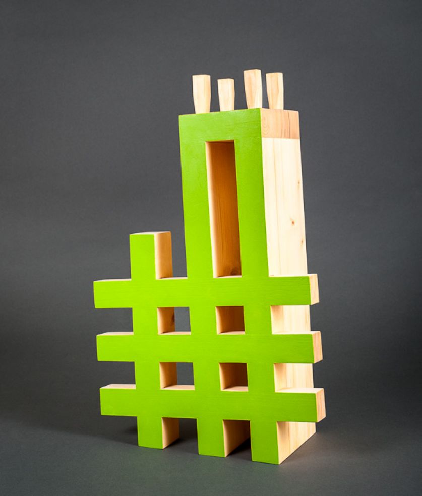 sculpture minimaliste du sculpteur suisse Marc Raymond
