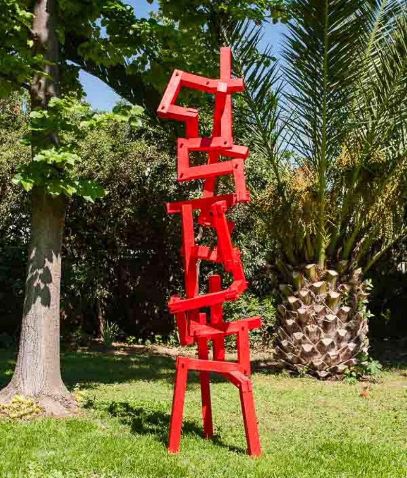 sculpture minimaliste du sculpteur suisse Marc Raymond